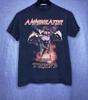 Annihilator 2010 Tour T-Shirt Baumwolle Vollgröße Unisex S-5XL ZL298 Unisex T-Shirt