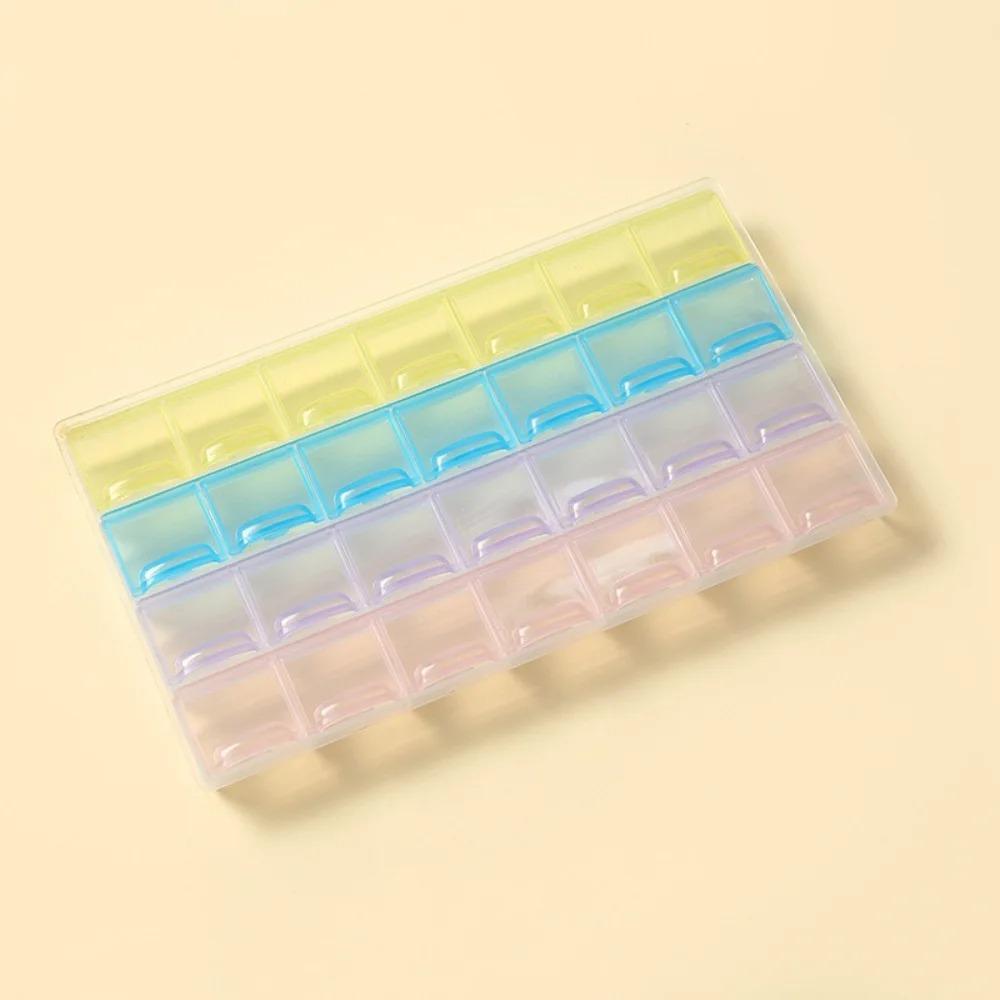 Hot Weekly Premuim Portable 7/14/21/28 Grids 1/2/3/4 Times A Day Pill Storage Cases Box Organizer for Vitamins Medicine FishOils