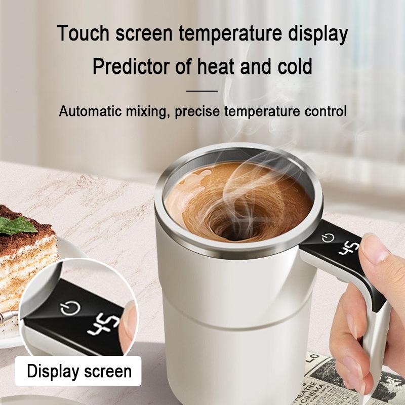 Intelligent Household Electric Pour-Over Coffee Maker Temperature Display Automatic Self-Stirring USB New Plastic for Protein