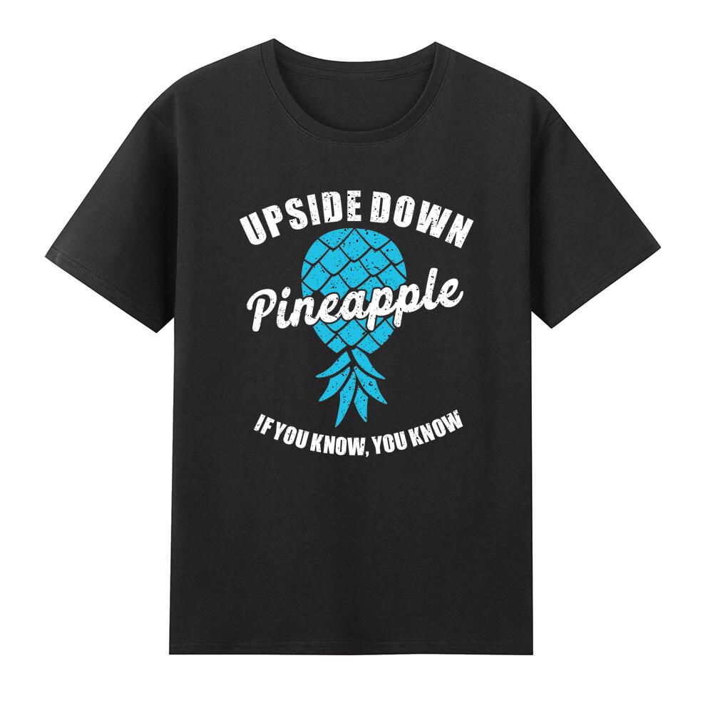 Upside Down Pineapple If You Know You Know Swinger Pineapple TShirt S