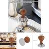 Practical Rosewood Handle Coffee Tamper   Powder Flat Press Hammer (51mm)