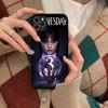Custodia per Telefono MOVIE W-Wednesday Per Iphone 16 15 14 13 12 11 Pro Max Plus Antiurto TPU+PC Custodia Rigida