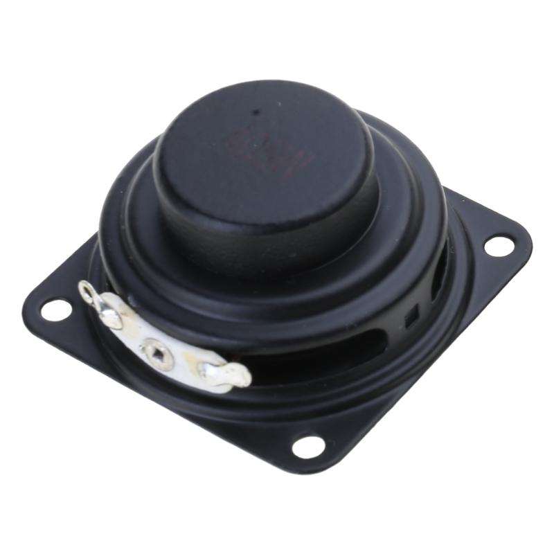 2Pcs 40mm 4Ohm 5W Portable Speakers 2inch 16 Cores Small Full Ranges Rubber Side Inner Magnetic Speakers Replacement