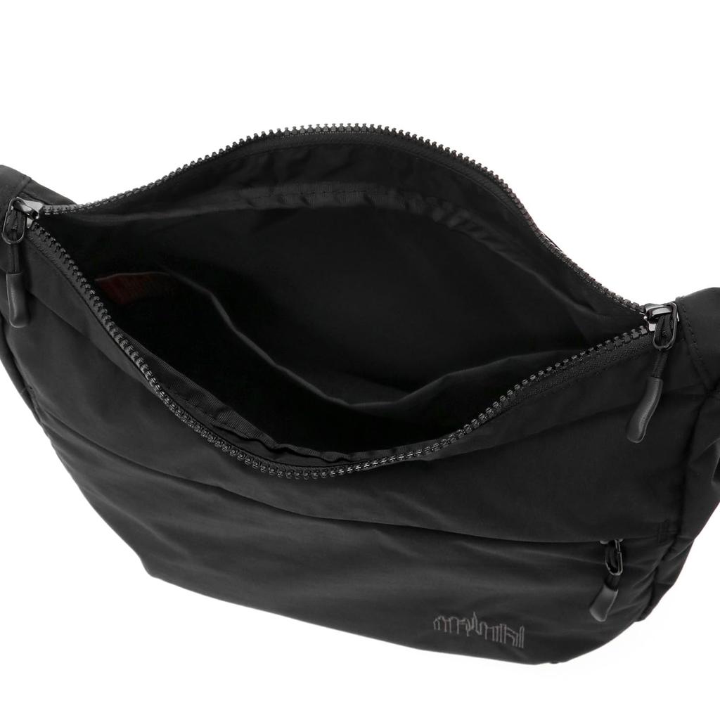 Duet Umhängetasche Nylon Tussah Feder BLK