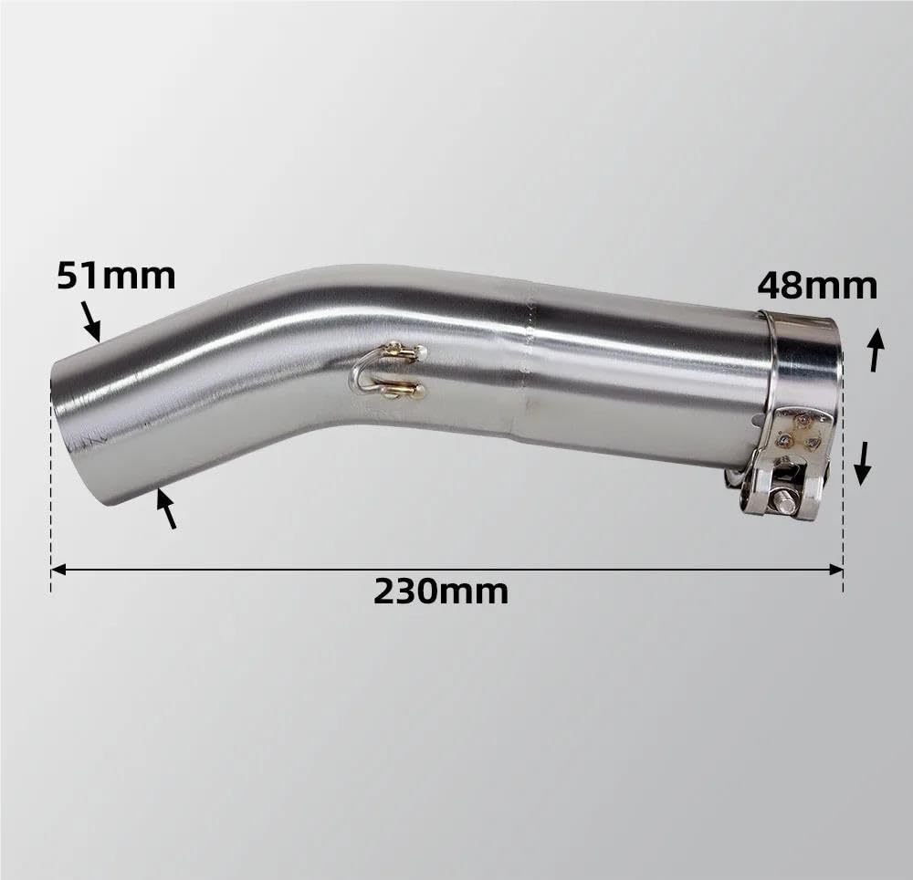 Escapamento Silenciador de Motocicleta Serve para XL750 Transalp 750 CB750 Tubo Slip-on