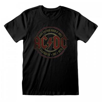 AC/DC Unisex Adult Est. 1973 T Shirt