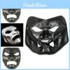 Maschera da Guerriero Spartano 300 Nera Carina e Maschera Argentata per Halloween e Feste a Tema