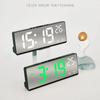 2023 Digital Alarm Desk Clock for A Bedroom LED Clock with Temperature Electronic Table Date Display with Large Screen Home Decor