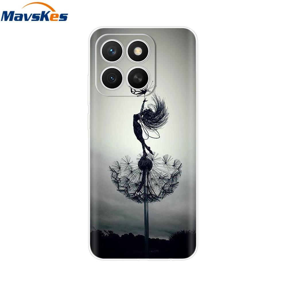 For Honor X8c Case HonorX8C 2025 New Fashion Cartoon Back Cover Soft TPU Clear Phone Cases For Honor X8c Fundas Bags Protective