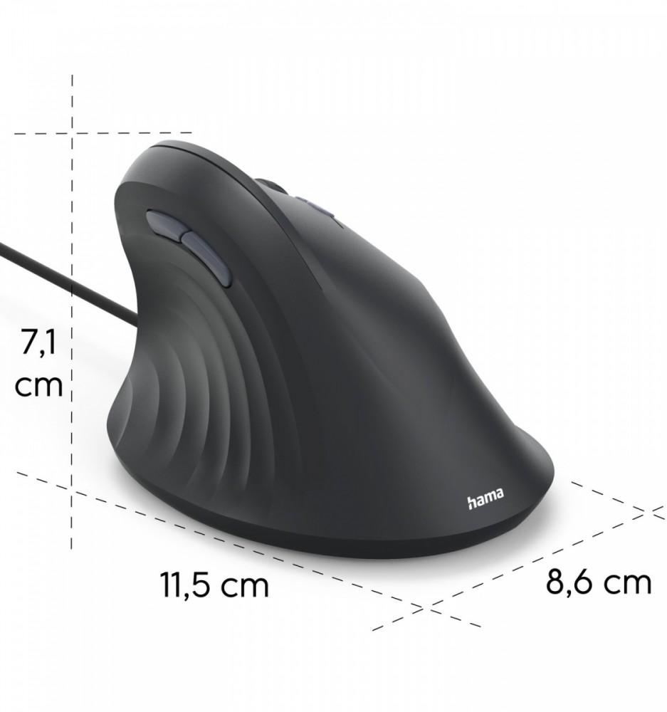 ECM-500 ergonomic wired mouse