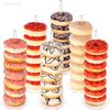 Acrylic Doughnut Holder Dessert Display Rack Dim Sum Bread Sales Rack Donut Stand Birthday Party Wedding Table Decoration