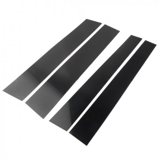 Pillar Posts Door Trim Covers FIT FOR TOYOTA Tundra 2007-2020 Black(4pcs/Set)
