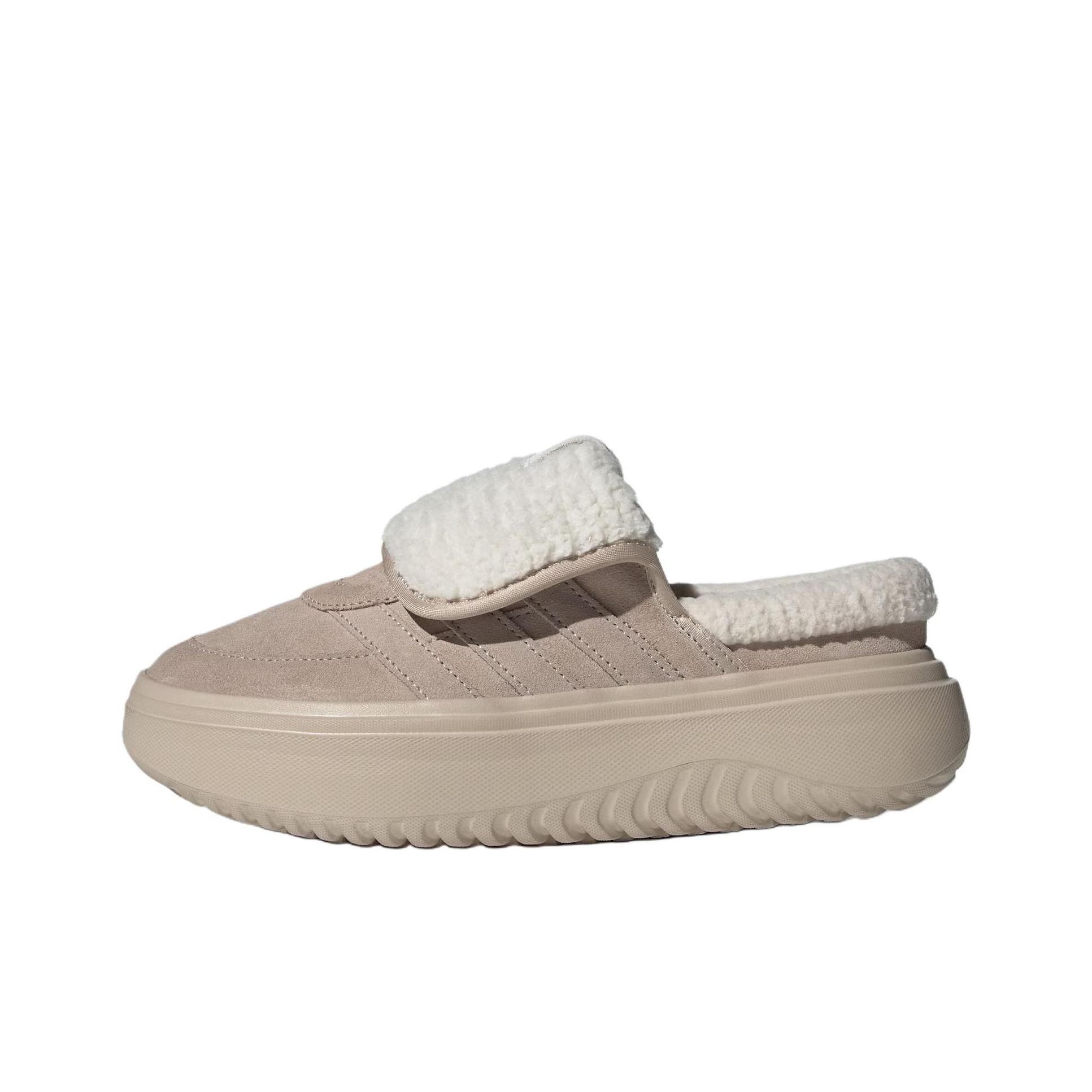 

Adidas Grand Court Mule Модная Универсальная Повседневная Обувь Женская Обувь Светло-Коричневый JS4997 36⅔