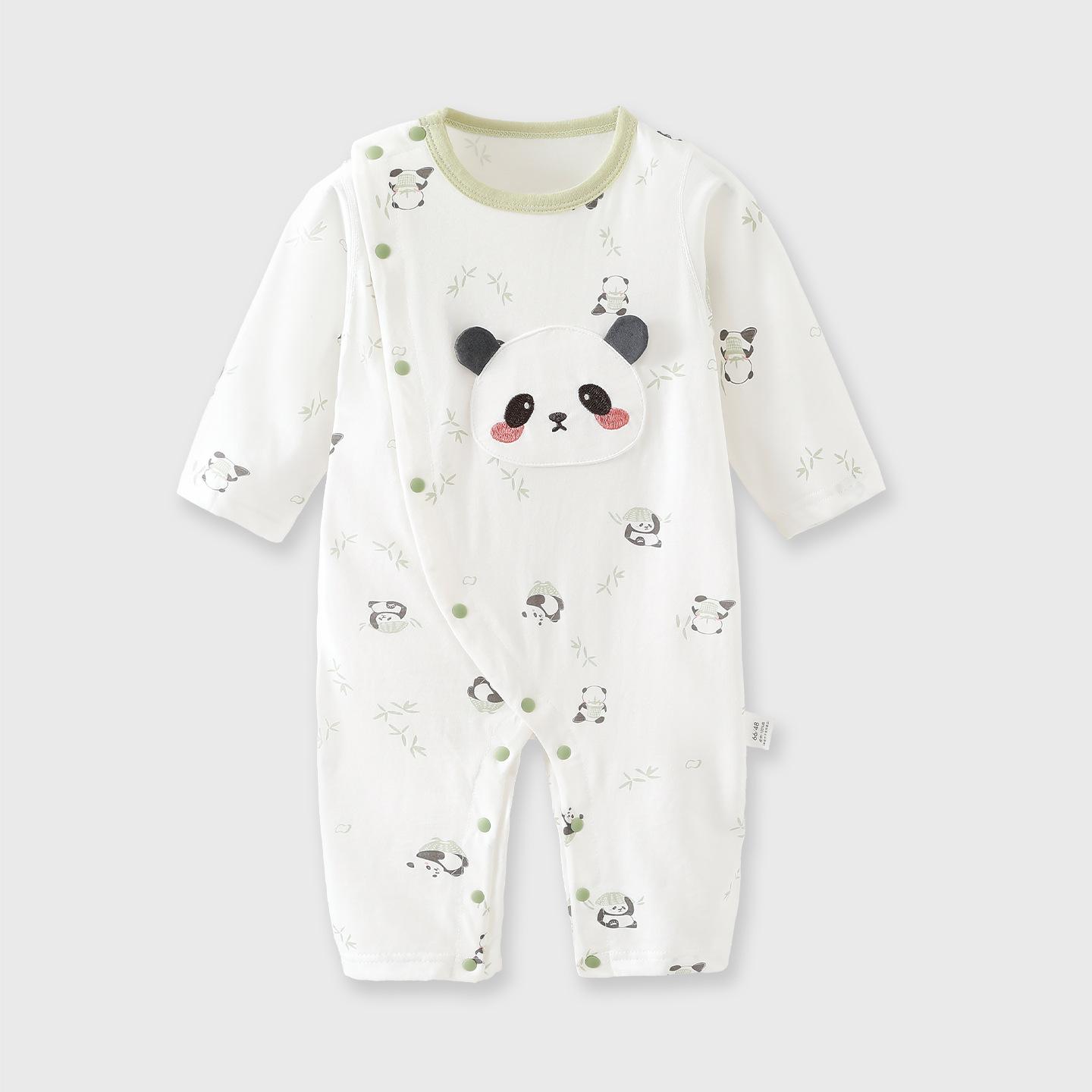 Summer Baby Onesie: Lightweight Romper with Three-Quarter Sleeves for Infants and Toddlers 66 cm