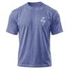 Men’s Casual Crew Neck Short Sleeve T Shirt with Palm Tree Print Relaxed Fit Soft Cotton Jersey Top for Everyday Wear