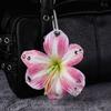 Portachiavi Fiori di Giglio Simulati Ciondoli per Telefono Portachiavi Elegante con Ciondolo Fiore Decorazione da Appendere alla Borsa per Gioielli da Donna Regalo