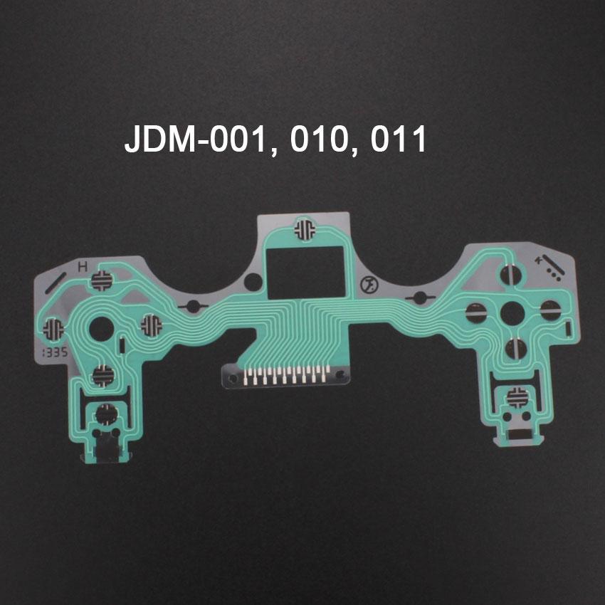 YuXi JDM JDS 001 010 011 030 040 055 For Sony DualShock 4 Conductive Film Keypad for PS4 Pro Slim Controller PCB Circuit Ribbon 5
