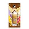 Bevzilla Premium Glass & 25 Flavoured Coffee Sachets/Pouch Box | Butterscotch, Classic, Vanilla & Hazelnut Flavour | Preimum Gift Box