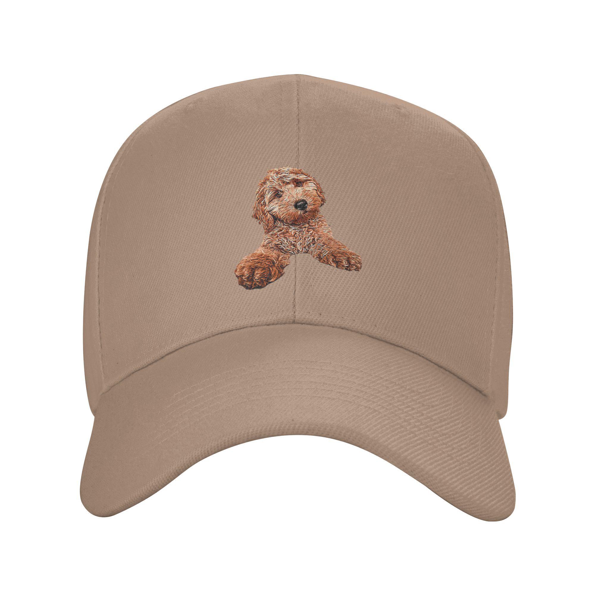 

Кавапу Лабрадудель Голдендудель Пудель Мікс Бейсболки Snapback Модні Бейсболки Дихаючі Повсякденні Кепки Унісекс One Size