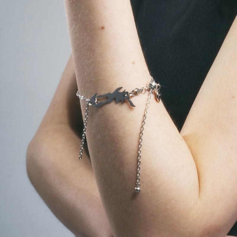 

SENTIMENTS NO.344 [SILVER] BRACELET Silver