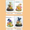 Bee Butterfly Flower Bonsai Building Blocks Insect Plant Potted Model Bricks With Dust Cover Children's DIY Toy Holiday Gifts