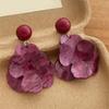 Elegant Flower Earrings Women Pendant Earrings Comfortable Wear Ear Jewelry Suitable for Daily and Formal Occasions Wear
