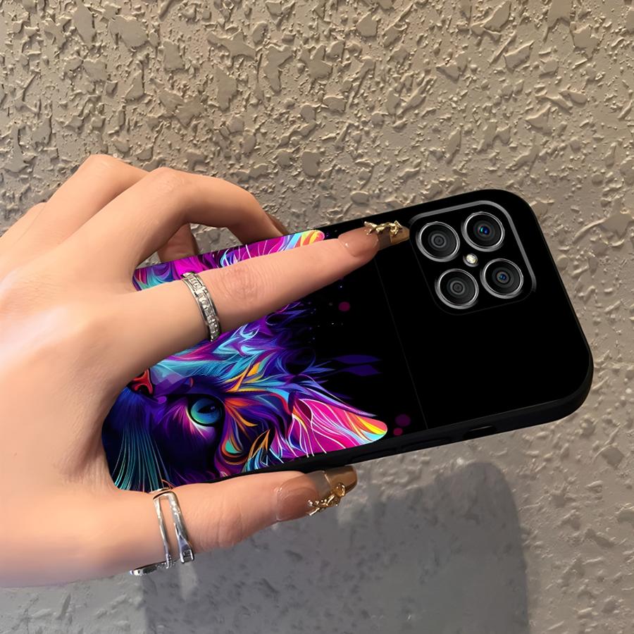 Funda Phone Cover Case for Honor X6 X5b 200 400 Lite 8X Magic5Lite 70 X8 X9a 90 X7 Cool Colored Cat