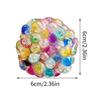 Small Stress Balls Portable Squeeze Ball Pinching Stress Relief Tool Sounding Fidget Squeeze Toy For Teens Adults Travel