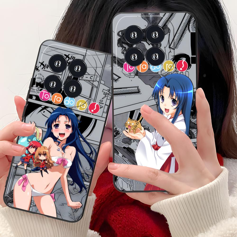 Toradora Kawashima Mobile Phone Case for Xiaomi 15 14 13 12 Mi 11 T Ultra Lite Pro S X 5G Colorful Printing Cover Pretty Luxury