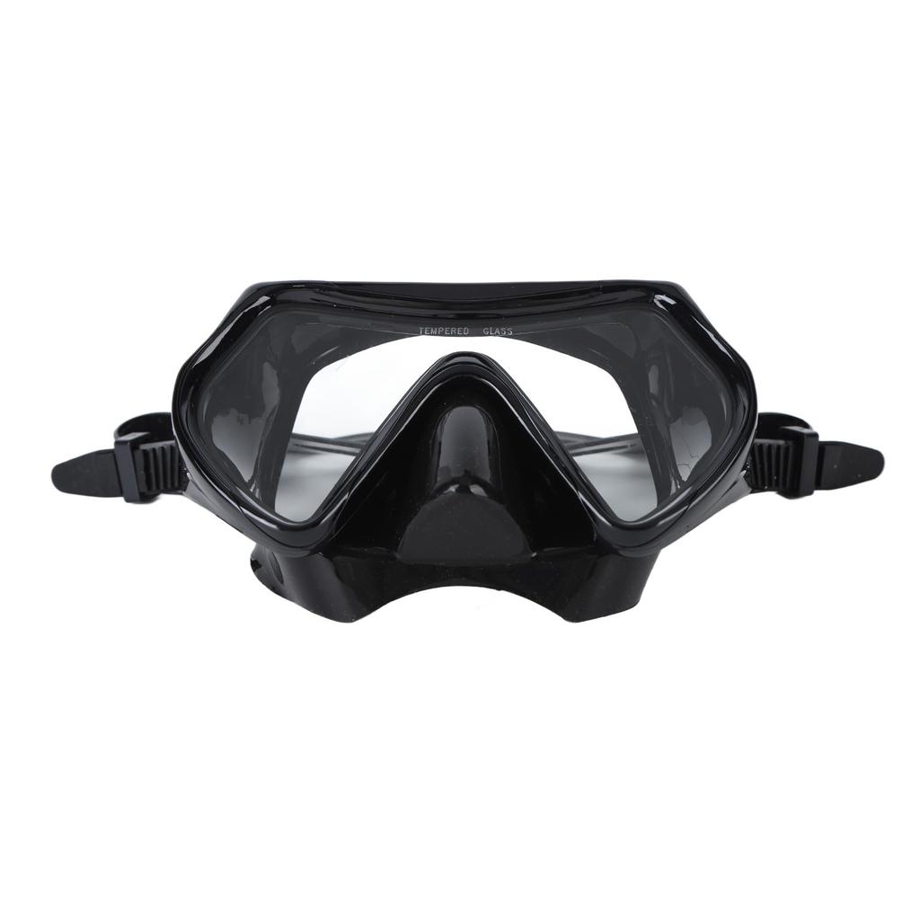 Diving Goggles for Adults Silicone Non Fog Snorkeling Outdoor Swimming Equipment Black