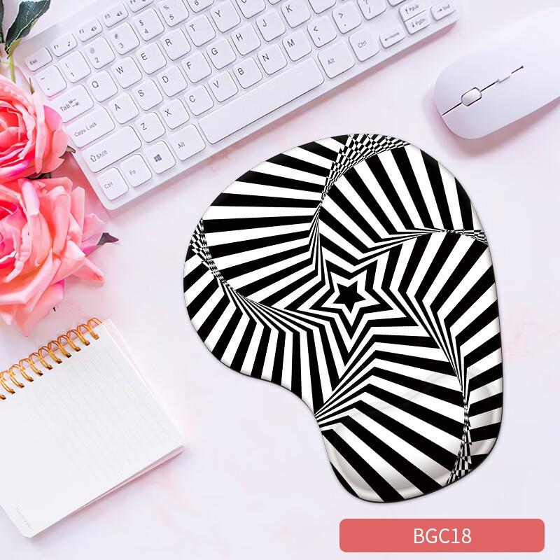 Ergonomic Silicone Keyboard and Mouse Wrist Rest Set