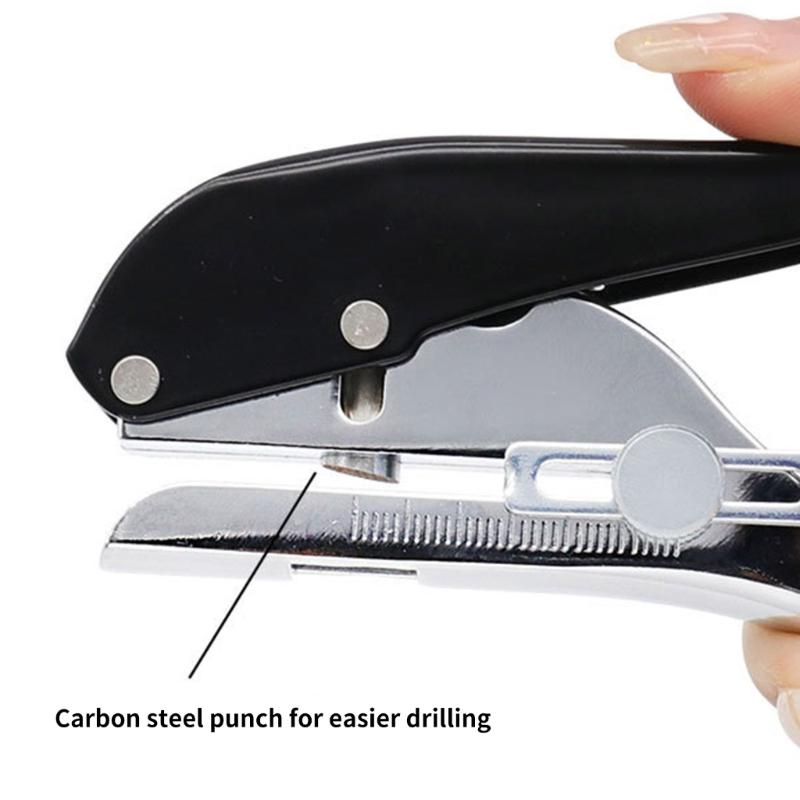 Round Hole Punch for Paper Cards PVC Sheets Wood Veneer Cardstock