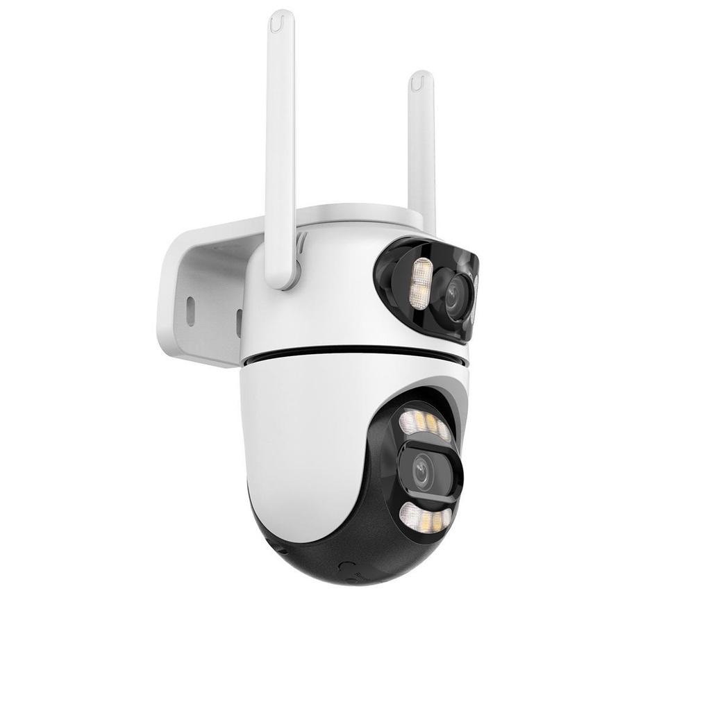 iCSee Dual-Lens HD WiFi Smart Camera, 360° Full-Color Night Vision Security Monitoring