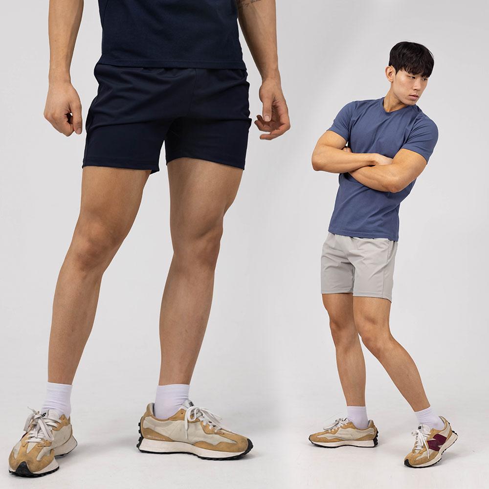 Ellamo Men'S Muscle Fit Shorts Xs~Xl (Type A)