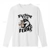 Feeling Feral Funny Raccoon T Shirt Sarcastic Trash Panda with Vintage Adult Humor Oversized Retro Grunge Design In Sunglasses