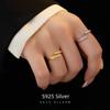 High-Grade S925 Silver Dragon & Phoenix Zodiac Couple Ring