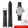 Cinturino per orologio in vera pelle 21x15mm 20x12mm 18x10mm Per orologi Cartier PASHA W31074M7 WSPA0012 WJ120251 cinturino uomo donna bracciale