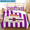 3PCS Deportivo Football Bedding Set,Including 1pc Duvet Cover And 2pcs Pillowcases Perfect for Bedroom, Dormitory, Fan Christmas gift