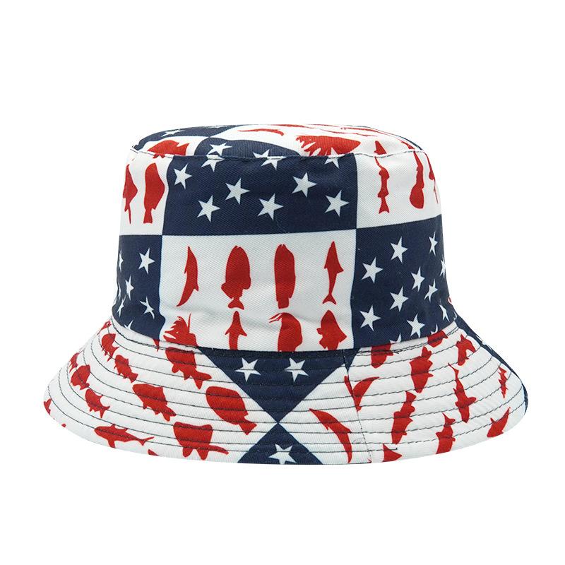 2023 Custom Sublimation Printing Double-Sided Bucket Hat All Over Printing Reversible Bucket Hats