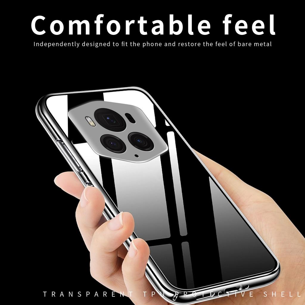 MOFI For Honor Magic6 RSR Porsche Design 5G Clear Cover Slim Fit Flexible TPU Phone Case
