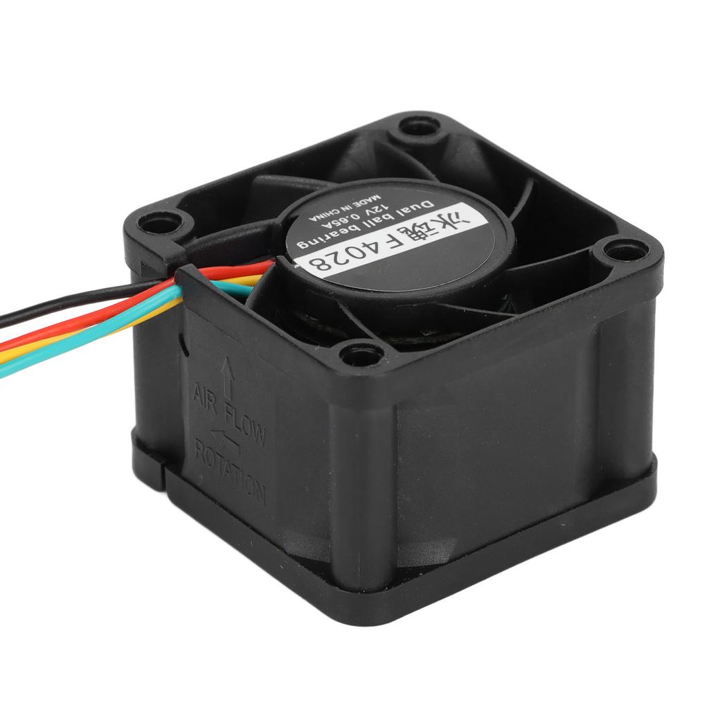 PC Case Fans 16000RPM Two Ball Bearing Low Noise Powerful Heat Dissipation Wide Application 12 Volt Fan for Computer Car