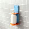 Adjustable Bathroom Storage Rack Wall Mounted Shampoo Bottle Holder Body Wash Storage Rack