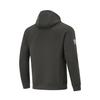 Li Ning Cba Series Solid Color Logo Hoodie Comfortable Breathable Versatile Casual Sweatshirt Men Hoodies Graphite-Grey AWDU521-4
