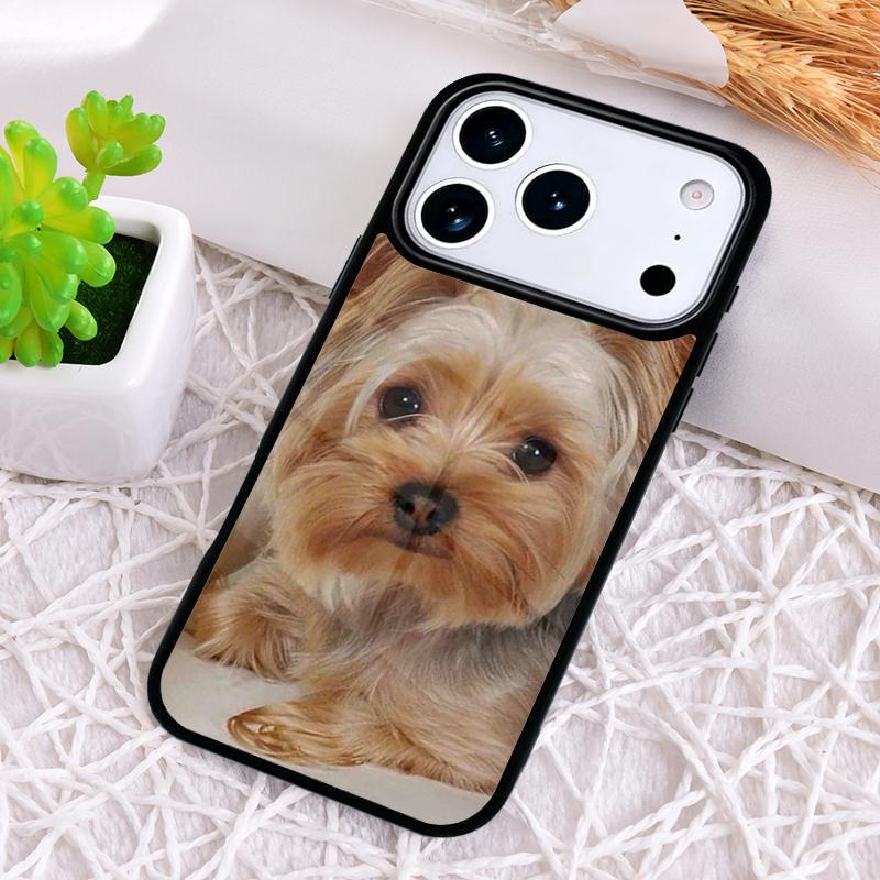 Yorkshire Terrier Dog Shockproof Phone Case for iPhone 17 Air 16e 15 11 12 14 13 Pro Max Cover Coque