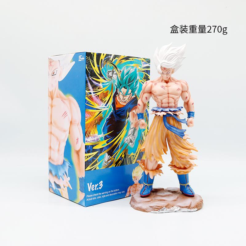 28cm Dragon Ball Z Figure Goku Anime Figures Super Saiyan Goku Gk Statue Gokou PVC Model Toys Doll Collectible Gifts