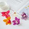 50/100PCS Artificial Flower Silk Orchid Home Room Table Decora Festival Outdoor Garden Yard Wedding Bridal Bouquet Diy Gift Box