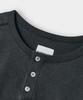 Dimiteulibeullaeg Four Seasons Essentials Henley Neck Long Sleeve T-Shirt_Pigment Charcoal