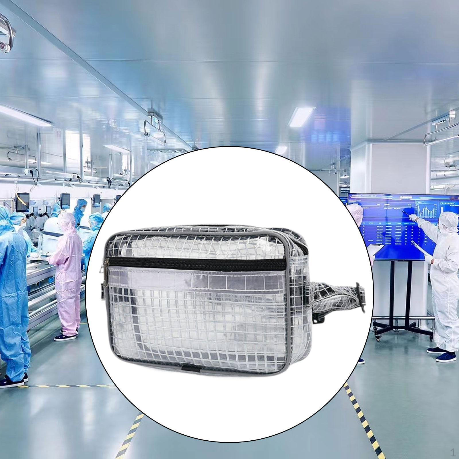 

Антистатический прозрачный ПВХ пакет Портативная сумка для инструментов для чистых помещений для инженера