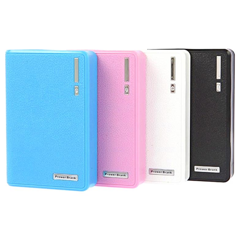 4*18650 Battery Holder 5V Dual Usb Power Bank Battery Box Solderless Mobile Power Kit Diy Shell Case Charging Storage Case
