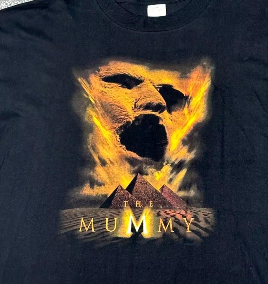 VTG The Mummy Movie Promo T-shirt Cotton Tee For Men Women S-4XL CO658 Unisex T-Shirt XL